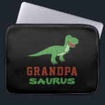 Dinosaur T-Rex Dino Granddad Abuelo Grandpasaurus Laptop Sleeve<br><div class="desc">Grandpa, Abuelo, Nonno, Gramps, Grampy, Papa, Grandad, Grandaddy, Pops, Grandpop, Grandpappy, Granddad, Granddaddy … so many words to describe the same thing. Grandfathers deserve appreciation every day, not just on Father’s Day or their birthday. They do an amazing job by providing support and encouragement to their grandchildren. They make a...</div>