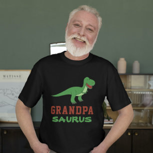 Dinosaur T-Rex Dino Granddad Abuelo Grandpasaurus T-Shirt
