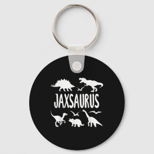 Dinosaur T Rex Dino Jax Jaxsaurus Boys Name Key Ring