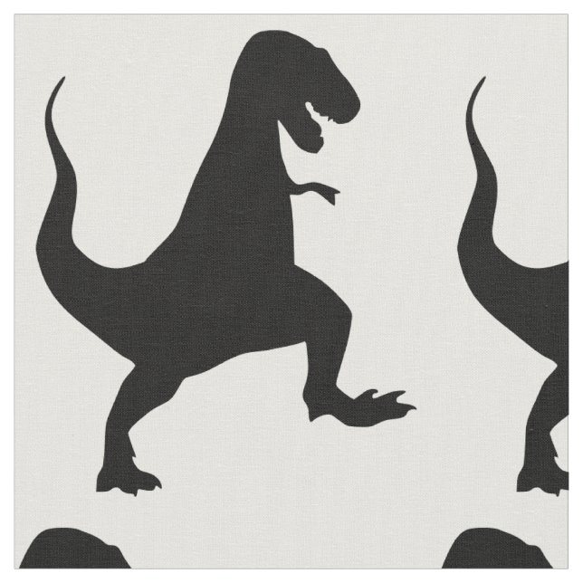 Dinosaur T-Rex Fabric (Close Up)