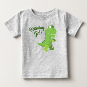 Dinosaur T-rex Kids 1st Birthday Dino Party Baby T-Shirt