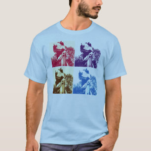 Dinosaur T-Rex Pop Art T-Shirt