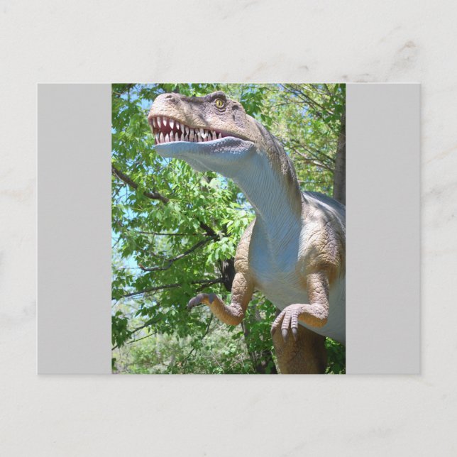 Dinosaur T-Rex Postcard (Front)