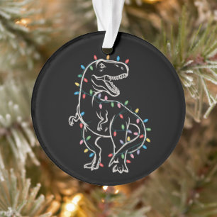 Dinosaur T-rex Tree Christmas Xmas Pet Dino Trex Ornament