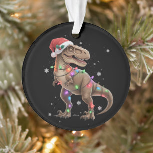 Dinosaur T-rex Tree Christmas Xmas Pet Dino Trex  Ornament
