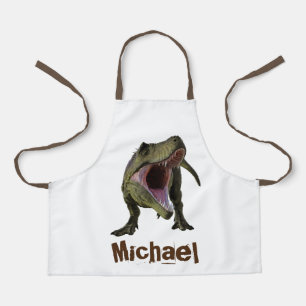 Dinosaur T-rex Tyrannosaurus Jurassic Personalised Apron