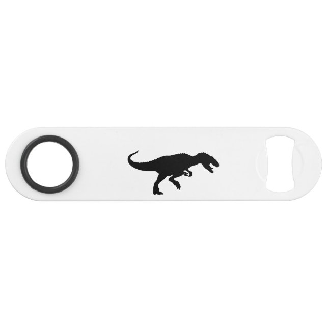 Dinosaur T-Rex Tyrannosaurus Rex Black Silhouette (Front (Horizontal))