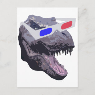 Dinosaur t-shirts postcard