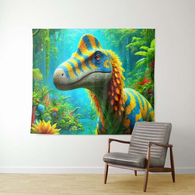 Dinosaur Tapestry (In Situ (Horizontal))