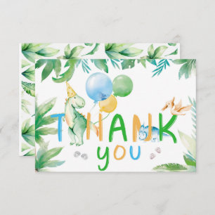  Dinosaur Thank you Cards