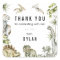Dinosaur Theme Birthday Party Thank You