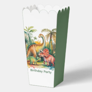 Dinosaur Theme Boy Birthday Party Favour Box
