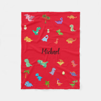 Dinosaur-Themed Blanket for Babies, Kids, Teens