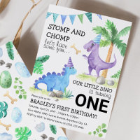 Dinosaur Themed First Birthday Extravaganza!