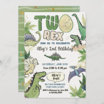 Dinosaur Themed Party 2nd Birthday