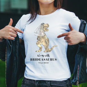 Dinosaur Themed Wedding Bachelorette  T-Shirt
