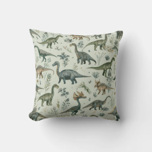 Dinosaur Throw Pillow Bedroom Accent Accessories