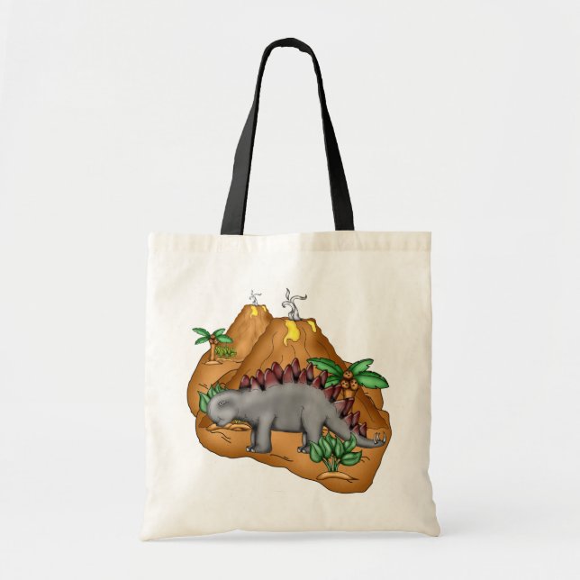 Dinosaur Tote Bag (Front)