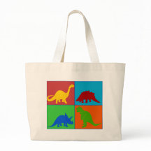 Dinosaur Toys Tote Bag