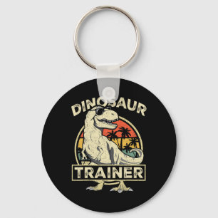 Dinosaur Trainer Halloween Costume Retro Dino Outl Key Ring