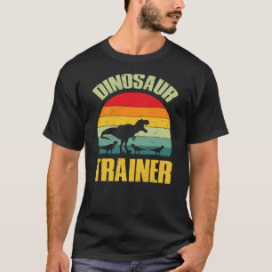 Dinosaur Trainer Halloween Costume Retro Sunset Di T-Shirt