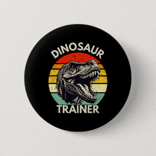 Dinosaur Trainer Retro Halloween Costume For Adult 6 Cm Round Badge