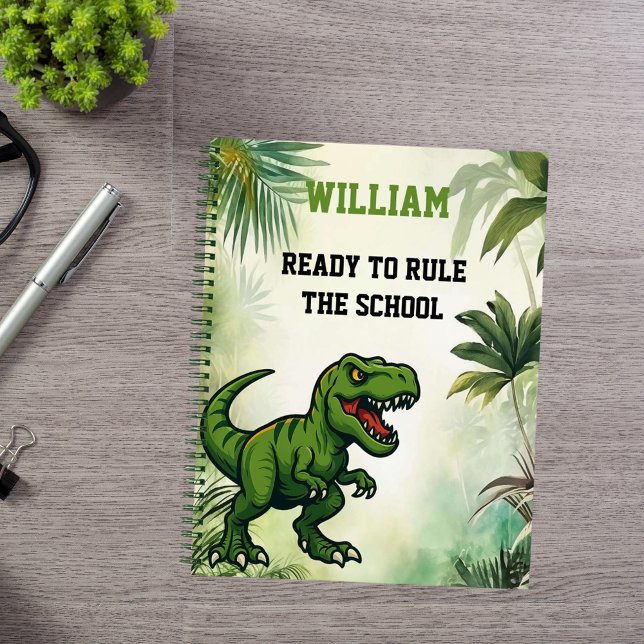 Dinosaur Tyrannosaurus Rex quote jungle Notebook (Creator Uploaded)