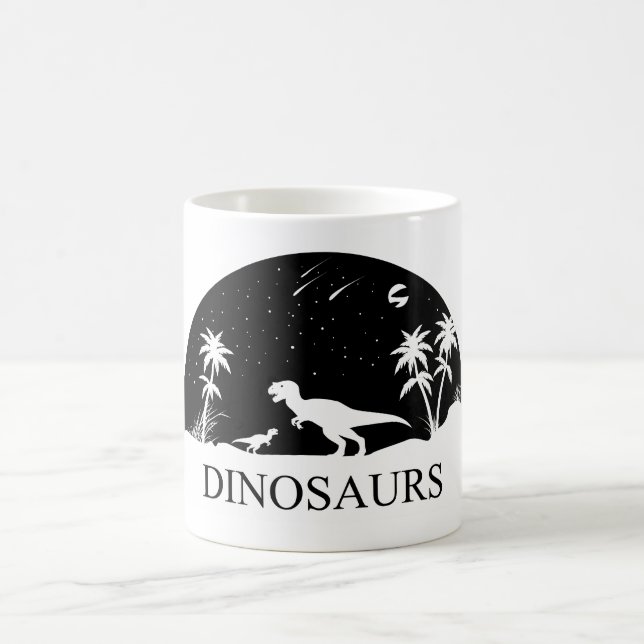 Dinosaur Under The Stars Coffee Mug (Center)