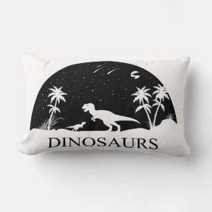 Dinosaur Under The Stars Lumbar Cushion
