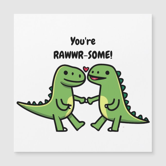 Dinosaur valentines  (Front)