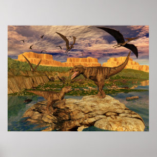 Dinosaur valley poster