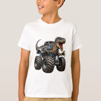 Dinosaur Velociraptor Monster Truck