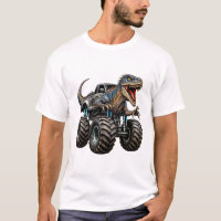Dinosaur Velociraptor Monster Truck