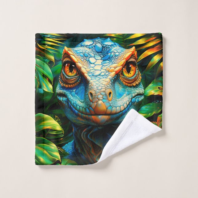 Dinosaur Wash Cloth (Wash Cloth)