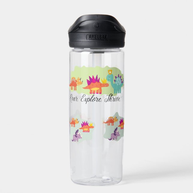 Dinosaur Water Bottle (Back)