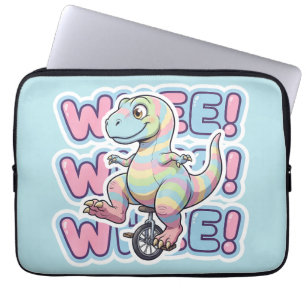 Dinosaur,Whee!!! Laptop Sleeve