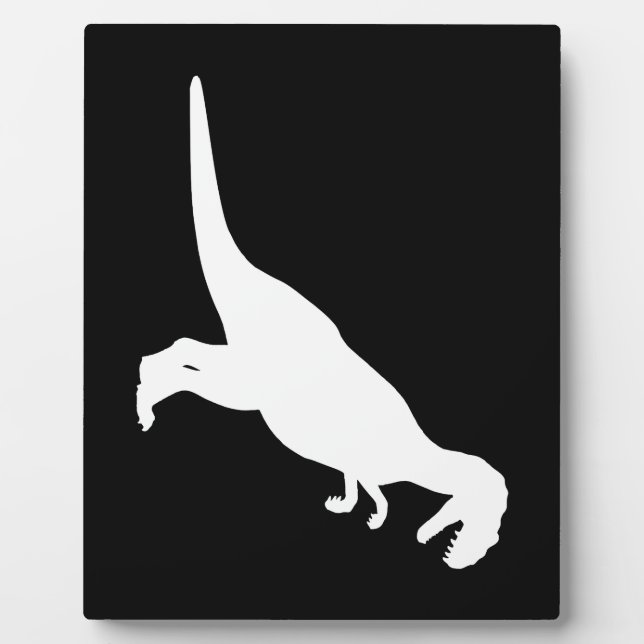 Dinosaur White Plaque (Front)