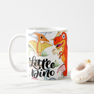 Dinosaur with Colorful Prehistoric• Fun Kids dino Coffee Mug