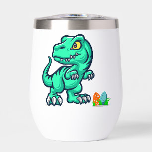 dinosaur with eggs