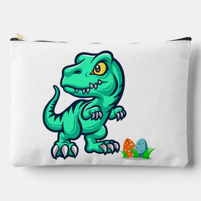 dinosaur with eggs accessory pouch (Front)