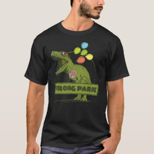 Dinosaur Wrong Park Funny T-Rex T-Shirt