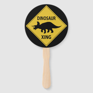 Dinosaur Xing Hand Fan