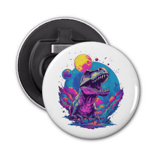 Dinosaur Xmas Tree Buffalo Plaid Trex Dinosaur Chr Bottle Opener