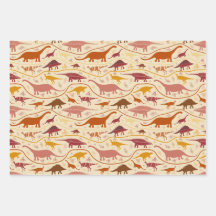 Dinosaurs, 3 colours in the strata-herbivores!