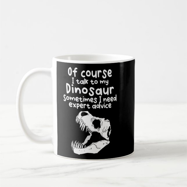 Dinosaurs Archaeology  Coffee Mug (Left)