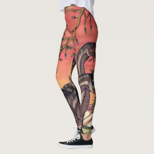 Dinosaurs at Dusk Leggings