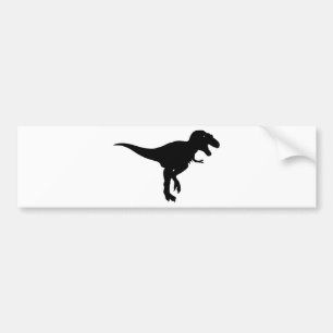 dinosaurs bumper sticker
