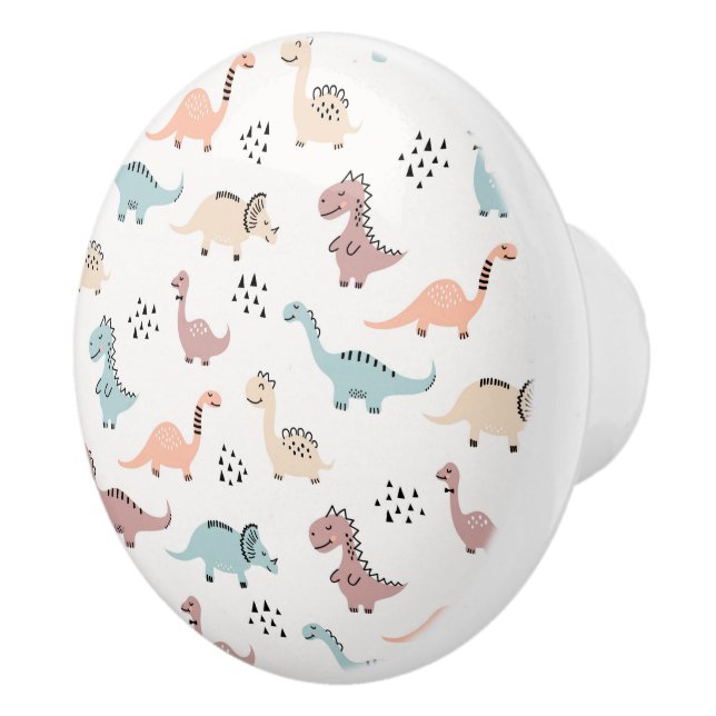 Dinosaurs Ceramic Pull (Right)