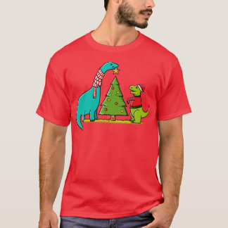 Dinosaurs Christmas T-Shirt
