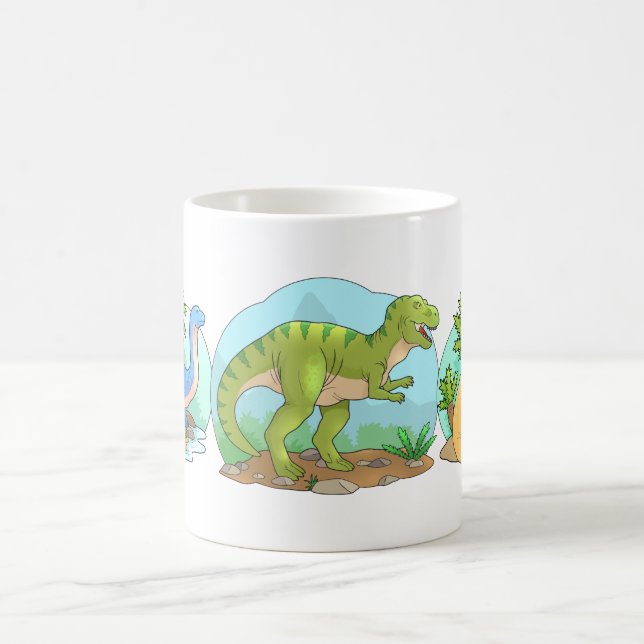 dinosaurs coffee mug (Center)